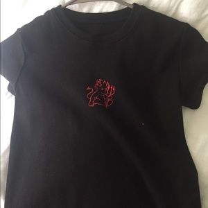 Brandy melville hailie devil top